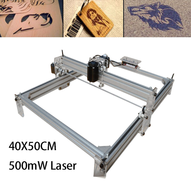 40 50cm 500mW Cnc Laser Metal Carving Gravier Gravurmaschine Desktop