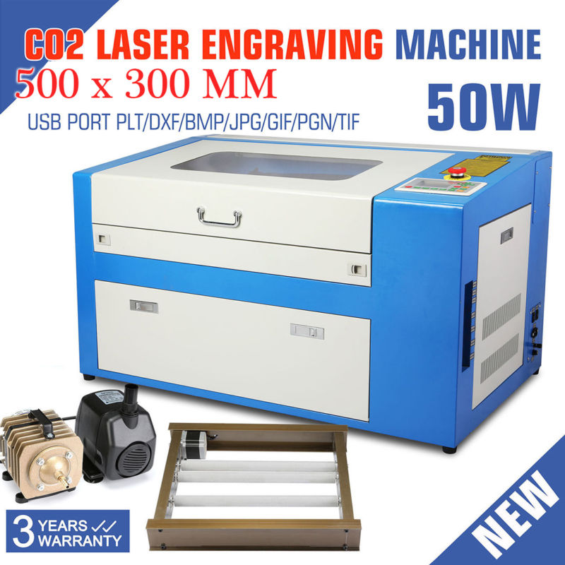 50W CO2 Usb Laser Engraving Cutting Machine Engraver Cutter Woodworking/crafts for sale from ...
