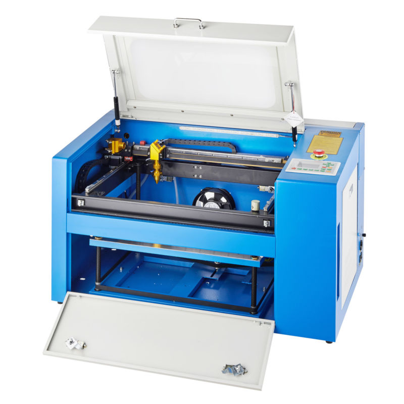 50W CO2 Laser Engraving Cutting Machine Engraver 110V Usb Cutter for sale from United States
