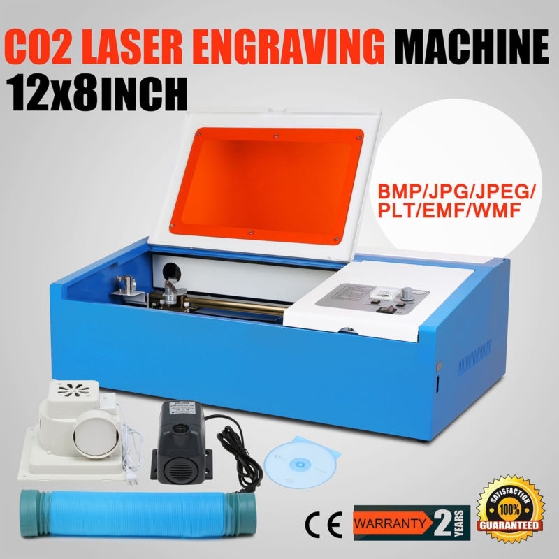 High Precise 40W CO2 Laser Engraving Cutting Machine Engraver Cutter Usb Port for sale from ...
