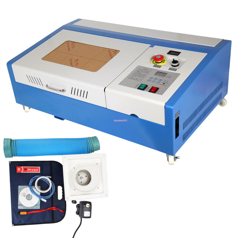 40W CO2 Laser Engraving Engraver Cutter Machine Digital Control Panel Upgrade for sale from ...