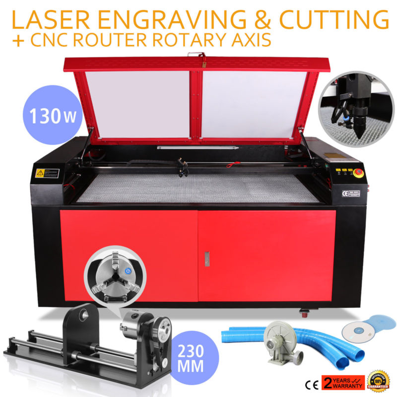 130w Co2 Laser Cutter Engraving Cutting Machine Rotary Axis 1400x900 Cutting Kit for sale from ...