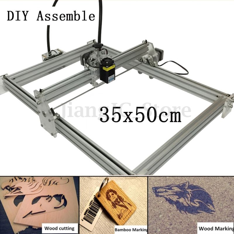 35*50cm 5500mw Cnc Laser Engraving Machine Diy Logo Printer Cutting Engraver for sale from Australia