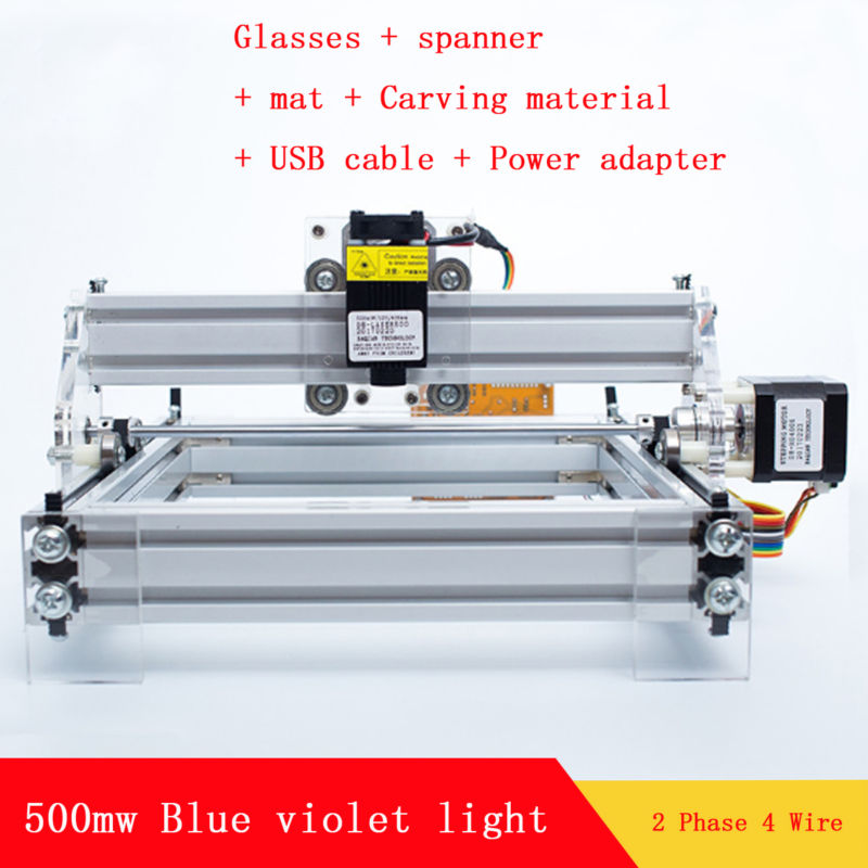 500mw Diy Usb Mini Laser Engraving Marking Machine Printer Cutting Engraver Kit for sale from ...