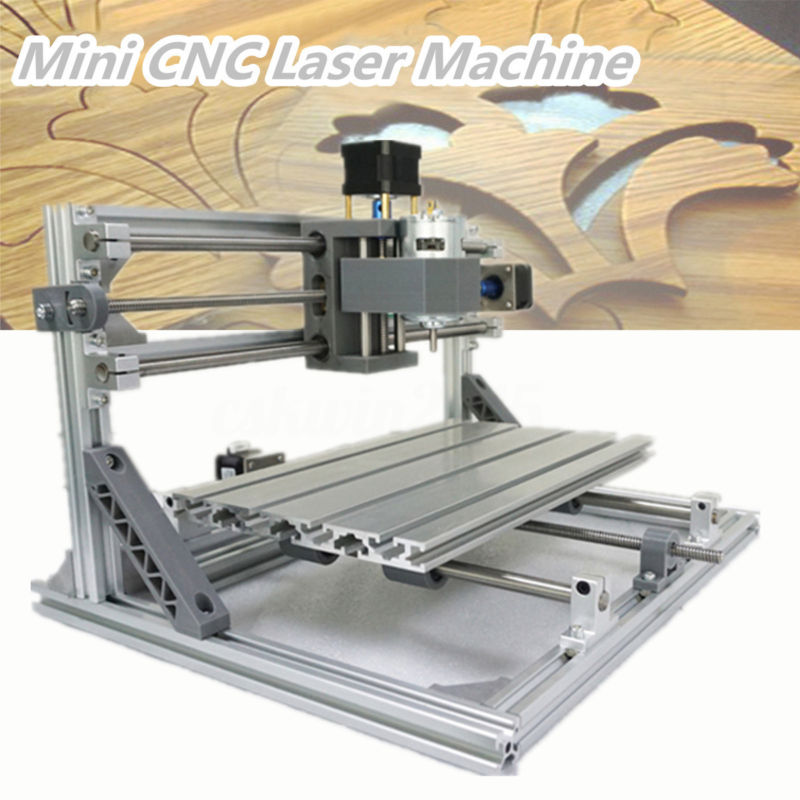 3 Axis Diy Mini Cnc Laser Machine Pcb Pvc Milling Wood Router Engraver