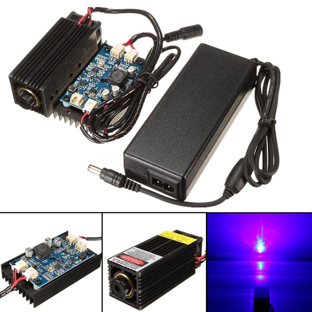 15W Laser Head Engraving Module Metal Marking Wood Cutting W/ Ttl For Engraver for sale from ...