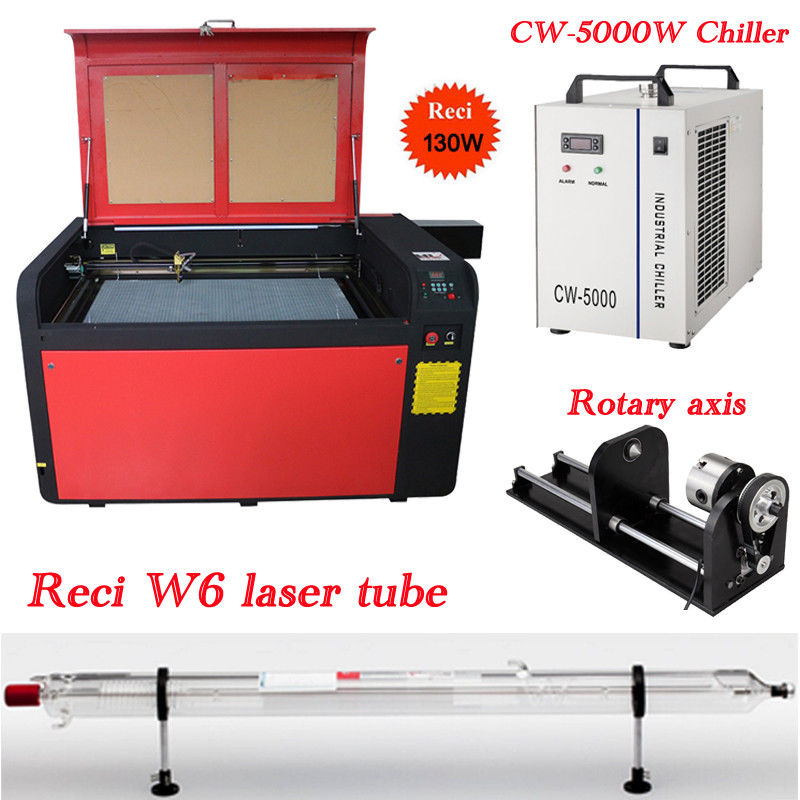 Rate 130W Peak 160W Co2 Laser Cutting Machine Laser Cutter Engraver Reci W6 for sale from United ...