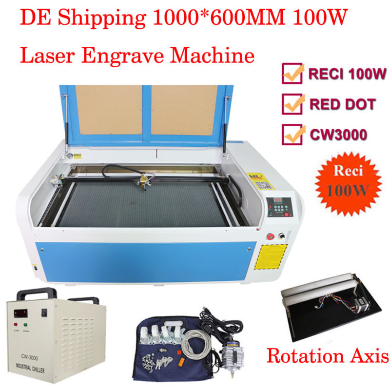 Reci 100W 1000*600MM C02 Usb Laser Cutter/engraver Machine Ca Shipping for sale from Canada