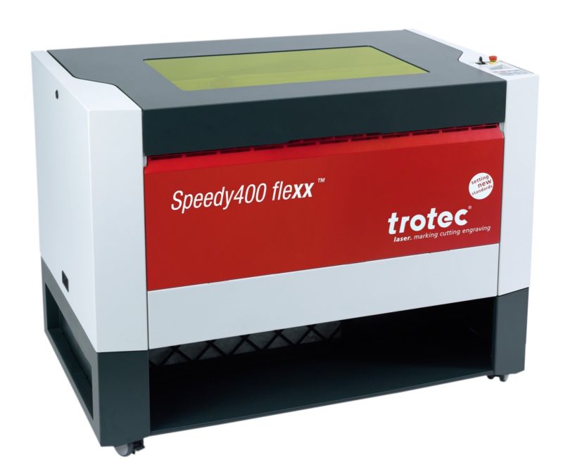 Trotec Speedy 400 Flexx Laser Engraving Machine & Atmos Extraction Unit & Rotary for sale from ...