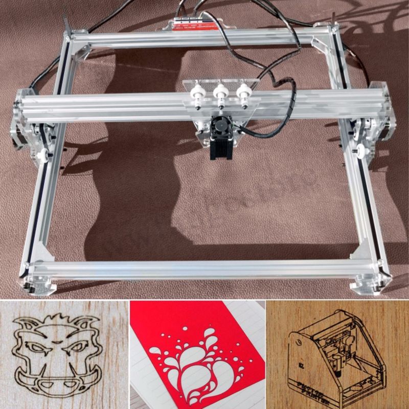 3000MW Laser Engraving Engraver Cutting Machine Logo Printer Diy Kit 50x65cm Au for sale from ...
