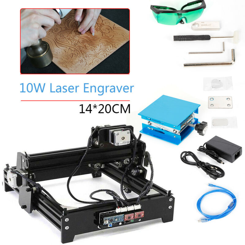 10W Cnc Laser Engraver Usb Desktop Diy Marking Machine For Metal Stone ...