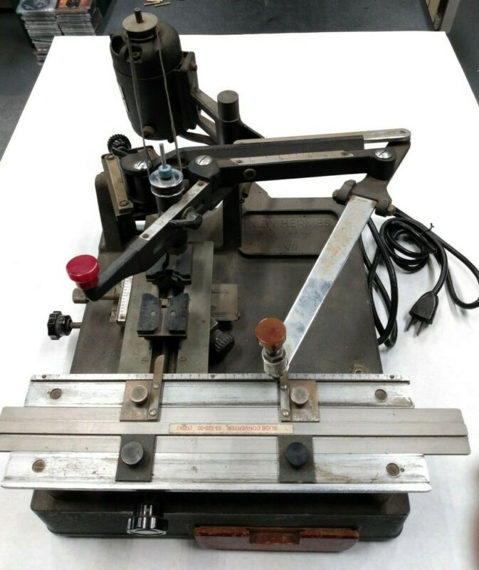 New Hermes Inc Engravograph Engraving Machine-# 354 Working W/diamond