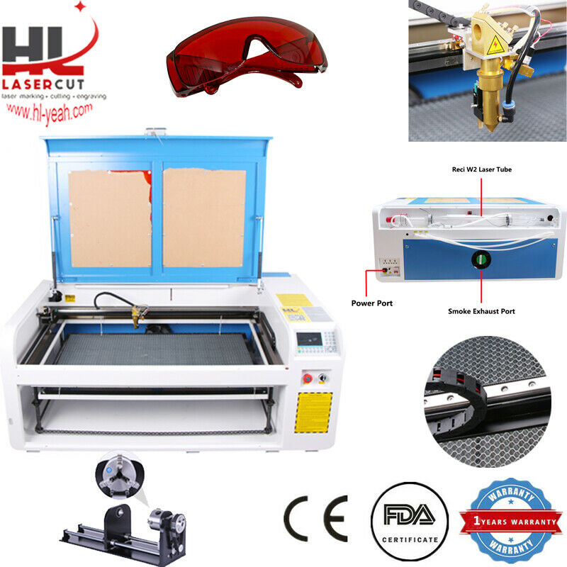 Ruida Dsp 100W 1060 CO2 Laser Engraving Machine Laser Cutting Engraver Reci Tube for sale from ...