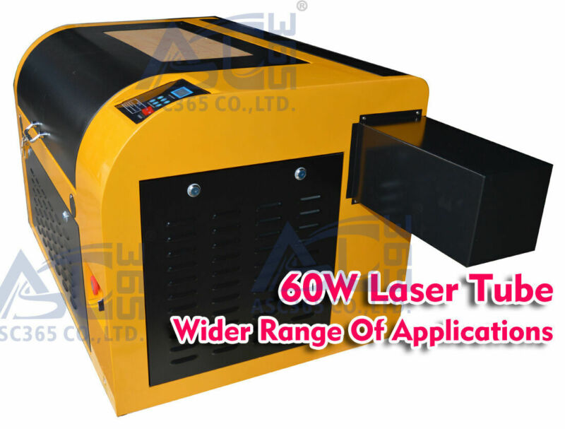 60W CO2 Laser Engraving Laser Cutting Machine Linear Guide Engraving Machine for sale from Canada