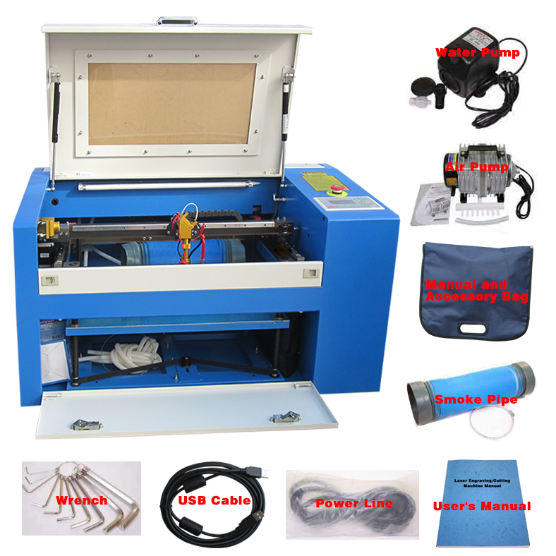50W CO2 Laser Engraver Cutting Machine Crafts Cutter Usb Interface Premium for sale from Canada