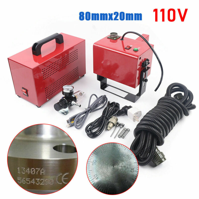 Portable Pneumatic Air Dot Peen Marking Engraving Machine For Vin Code ...