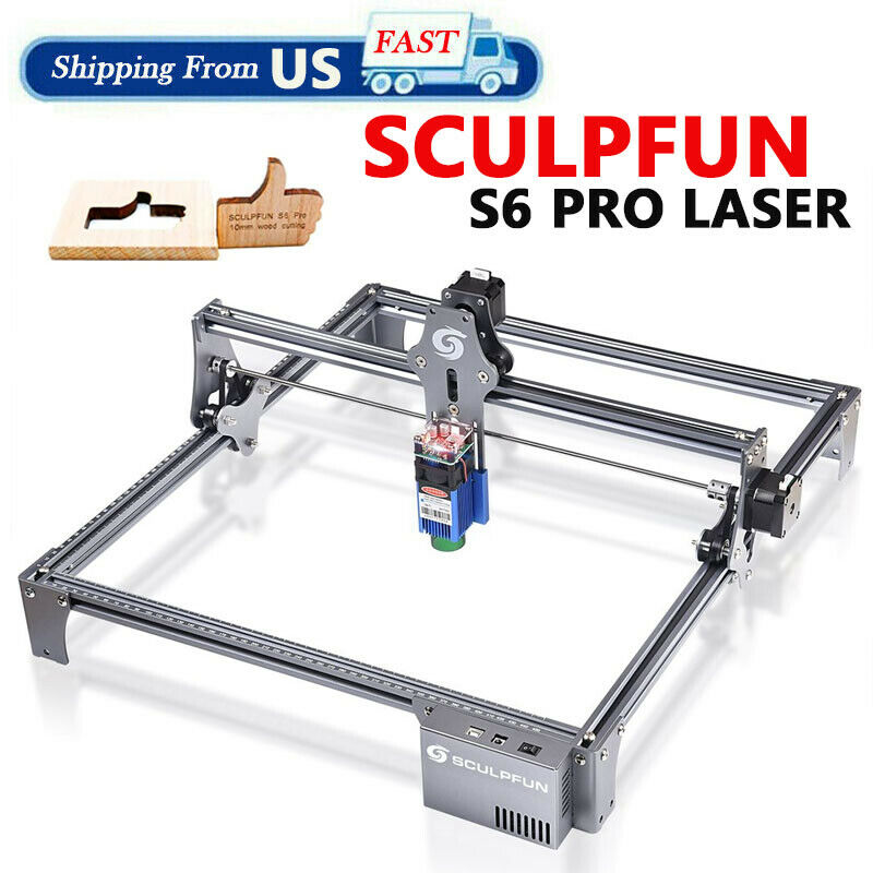 Sculpfun S6 Pro Laser Engraver Cutter Engraving Cutting Machine Diy ...