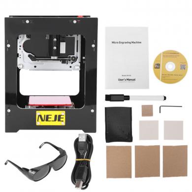 Neje Dk Bl 1500mw Bluetooth 6000mah 3d Laser Engraver Engraving